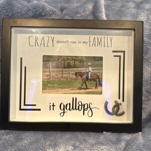 NWT Super cute shadow box 12” x 9.5 for a 4”x6” picture.